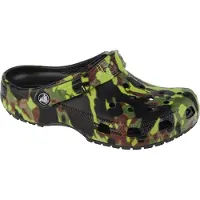 Crocs Schuhe Classic Spray Camo Kids Clog, 208305001
