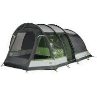 High Peak Bozen 5.0, Camping, Tunnelzelt, 5 Person(en), Bodenwischlappen, Grün, Grau