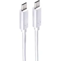 Shiverpeaks BS13-48016, 0,5 m, USB C, USB C, 20 Gbit/s, Weiß