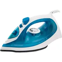 Esperanza EHI002, Dampfbügeleisen, Keramik-Bügelsohle, 1,4 m, Blau, Weiß, 2200 W, 220 - 240 V