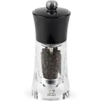 Peugeot Pfeffermühle MOLÈNE 14cm Schwarz Acryl-ABS Stahlmahlwerk Gewürzmühle