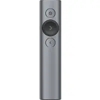 Logitech Spotlight, Bluetooth/RF, USB, 30 m, Grau