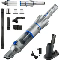 Genius ONE 2.0 Akkusauger anthrazit-blau 12teilig