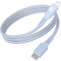 BigBen Interactive CBLTISCMFI1M2RLB, 1,2 m, Lightning, USB C, Männlich, Männlich, Blau