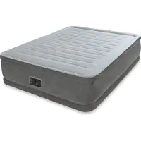 Intex Comfort Plüsch Luftbett PVC 152x203x46 cm Weiß 64414