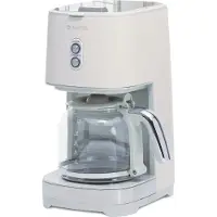 Champion Kaffeemaschine 12 Tassen/1,5 l KB610 Creme White Series