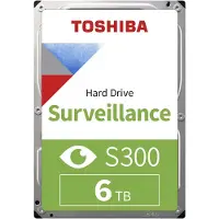 Toshiba S300, 6 TB, 5400 RPM, 256 MB, 3.5", SATA