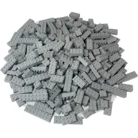 LEGO Steine Hochsteine Hellgrau NEU! Menge 100x – Jede Mischung individuell zusammengestellt