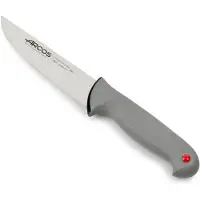 Arcos Metzgermesser Farbe - Prof 240100 Edelstahl Nitrum und mango ergonomisches Polypropylen und 15 cm Klinge, Vitrine