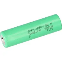 Samsung INR18650-25R 3,6V 2500mAh 20A Button Top