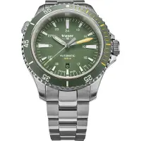 Traser H3 - 110328 - Armbanduhr - Herren - Automatik - P67 Diver Green Stahl