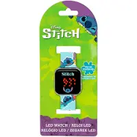 Kids EUROSWAN Stitch LED Digitalarmbanduhr 85683