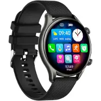 Myphone EL Smartwatch Armbanduhr 1,32"Display wasserdicht IP67 Schwarz