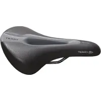Terry Figura Gel Max, Fahrradsattel, Stadt, Frauen, Schwarz, Einfarbig