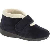 Sleepers Damen Amelia Bootee Hausschuhe DF1224 (6 UK/39,5 EU) (Marineblau)