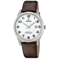 Festina Armbanduhr Date ACERO CLASICO White