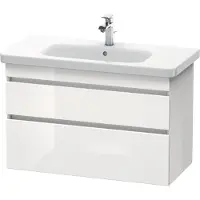 Duravit Waschtischunterschrank DuraStyle 93x44,8cm, we. m/bas ma, 2 SchKa., wandhängend