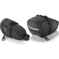 Xlc Satteltasche BA-S59 13,5x6,4x8,4cm 0,3ltr, schwarz/anthrazit