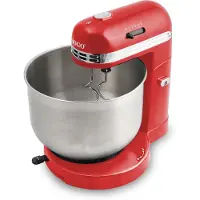 Sogo - BLENDER MIXER UND KNEADER, Maximale Vielseitigkeit: Mischen, Kneten, Schlagen, Montieren, Erhöhen von Weiß, 5 Geschwindigkeiten, 350 W, ROT