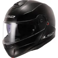 LS2 FF908 STROBE II Glanz Schwarz 06 Klapphelm Größe XS