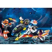 Playmobil Galaxy Police -Bike, Polizei, 5 Jahr(e), LR41, Mehrfarbig, Kunststoff