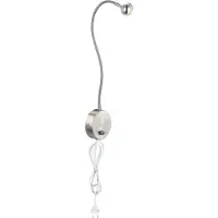 Globo Wandleuchte Metall Nickel matt, LED