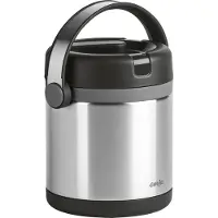 EMSA MOBILITY Isolier-Speisegefäß, 1,2 l, Anthrazit, Schwarz, Edelstahl, 6 h, 12 h