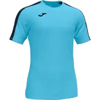 Joma Academy III Trikot Kurzarm Herren - Fluor Turquoise / Marine | Größe: M