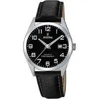 Festina Armbanduhr Date ACERO CLASICO Black