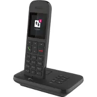 Telekom Sinus A12 schwarz m. Basis u. AB