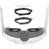 VORTEX VR VortexVR Magnetische Sehstärke-Linsen für Meta Quest 3 | Dioptrien +2.5 bis -6.0