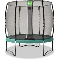 Exit Allure Classic Trampolin ø253cm, auf Beinen, Rund, Grün