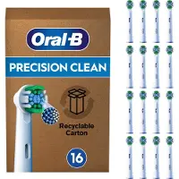 Oral-B 16 Precision Austausch Der Elektrischen Zahnbürste Durchsichtig Durchsichtig One Size