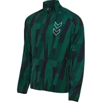 Hummel Court Aop Jacke Grün L Mann Grün L