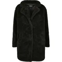 Urban Classics Pelzmantel für Damen Jiss schwarz XXL