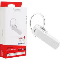Hama MyVoice1500, Kabellos, Anrufe/Musik, 20 - 20000 Hz, 15 g, Kopfhörer, Weiß