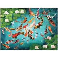 Eurographics Koi Karpfen Puzzle 1000 Teile