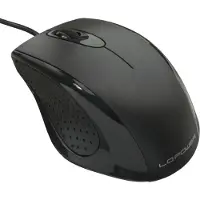 LC-Power LC-M710B, rechts, Optisch, USB Typ-A, 800 DPI, Schwarz