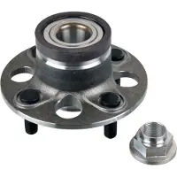 FEBI BILSTEIN Radlagersatz Hinten Links Hinten Rechts für HONDA Jazz II Schrägheck (GD, GE3, GE2) Schrägkugellager 62mm 178025
