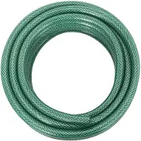 vidaXL Gartenschlauch Grün 0,5" 10 m PVC