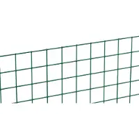 Alberts Schweißgitter, Höhe 100 cm, Länge 5 m, grün, Maschen 19,0 x 19,0 mm, Drahtgitter für den Bau von Vogelvolieren und Kaninchenkäfigen