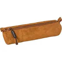 Brunnen Schlampermäppchen braun S Wildleder