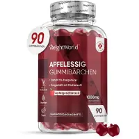 WeightWorld Apfelessig Gummibärchen 1000mg 90 St