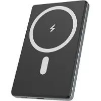 Felixx PBMS2-5K-DG, 5000 mAh, Lithium Polymer (LiPo), Kabelloses Aufladen, Dunkles Grau