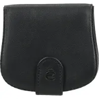 Esquire Leder Geldbörse Logo Coin Wallet Black schwarz