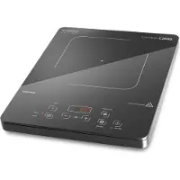 Caso Comfort C2000, Schwarz, Arbeitsplatte, Zonen-Induktionskochfeld, Glaskeramik, 1 Zone(n), 1 Zone(n)