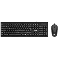 Nilox Nxkme0011 Tastatur Und Maus Schwarz Schwarz One Size
