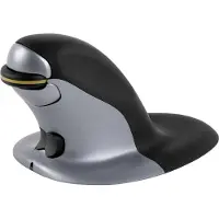 Fellowes 9894501, Beidhändig, Vertikale Ausführung, Laser, RF Wireless, 1200 DPI, Schwarz, Silber