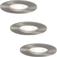 HOFTRONIC™ LED Einbaustrahler 4W 6500K GU10 IP65 Edelstahl 3er Set