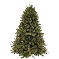 Triumph tree Forest Frosted Weihnachtsdeko mit Frosted-Nadeltipps - Weihnachtsbaum Künstlich mit 942 Zweigen - Kunstbaum für den Innenbereich - H185 x Ø130 cm - Grün